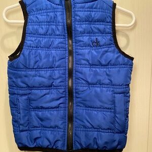 Calvin Klein Navy Quilted Vest